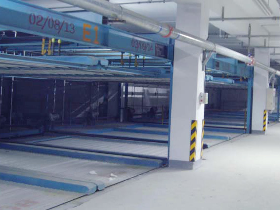合肥城市華庭立體車庫(kù)